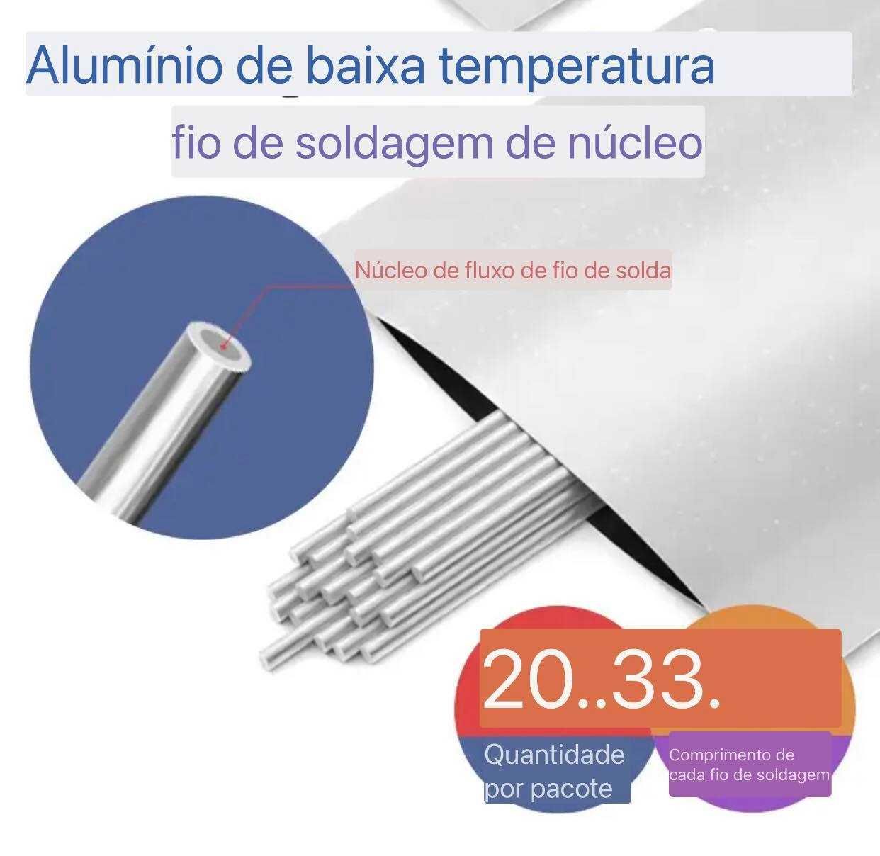 Hastes de Solda Baixa Temperatura