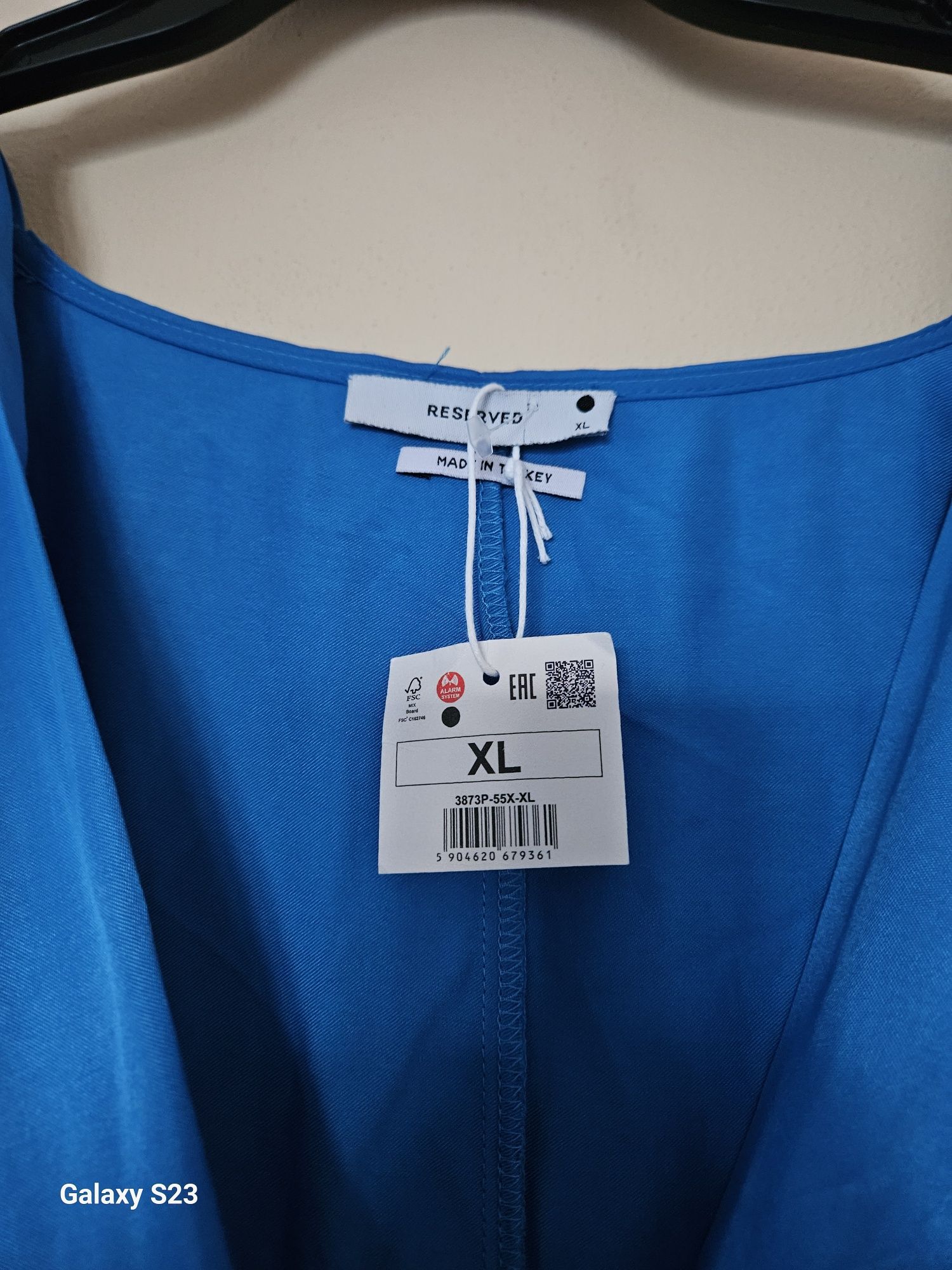 Sukienka niebieska reserved XL 42 nowa
