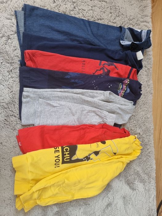 Paczka ubrań chłopięcych letnich rozmiar 134 - 140 h&m smyk