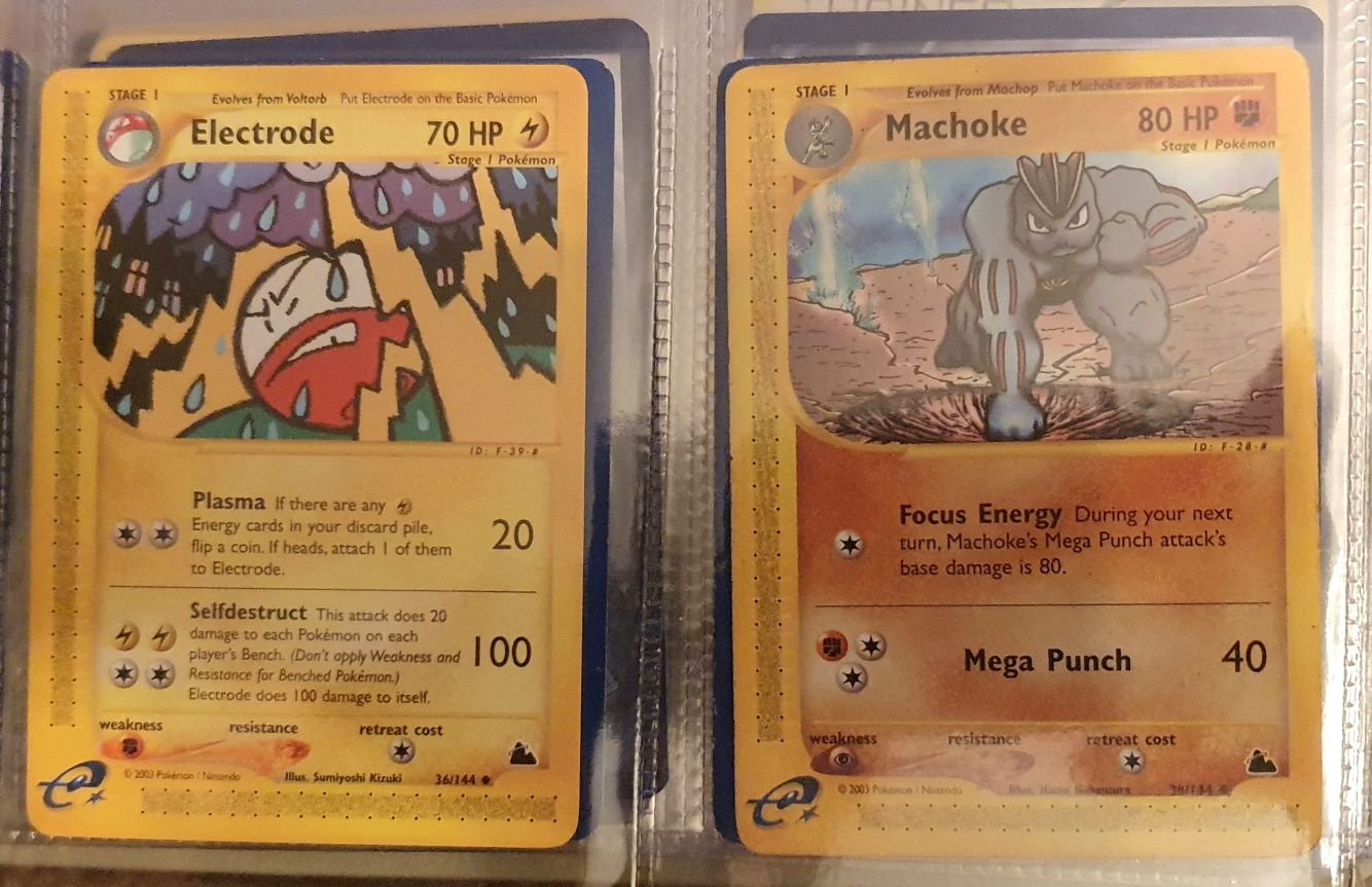 Cartas Pokemon Aquapolis / Skyridge