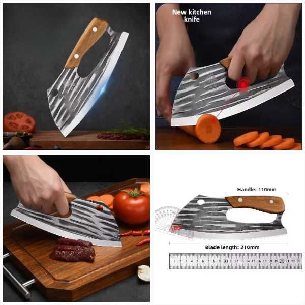 Сербский Шеф Нож Спешите АКЦИЯ!(Шеф-нож для рыбы в подарок)