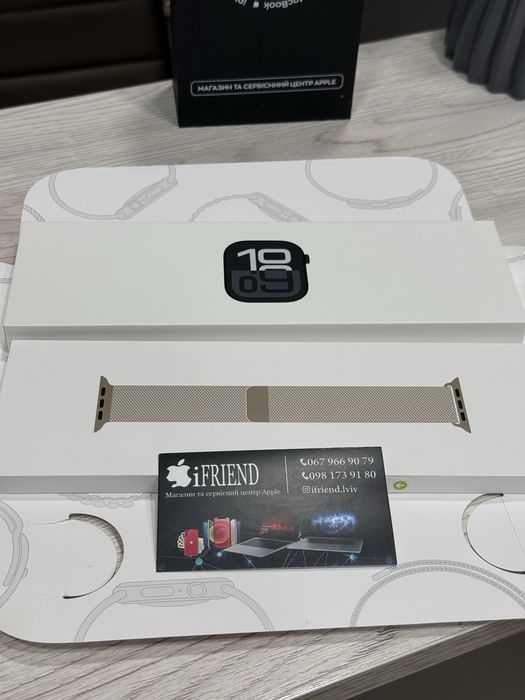 New Apple watch 10 series 42mm black LTE