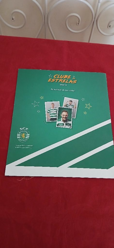 Caderneta Sporting 2018/2019, completa