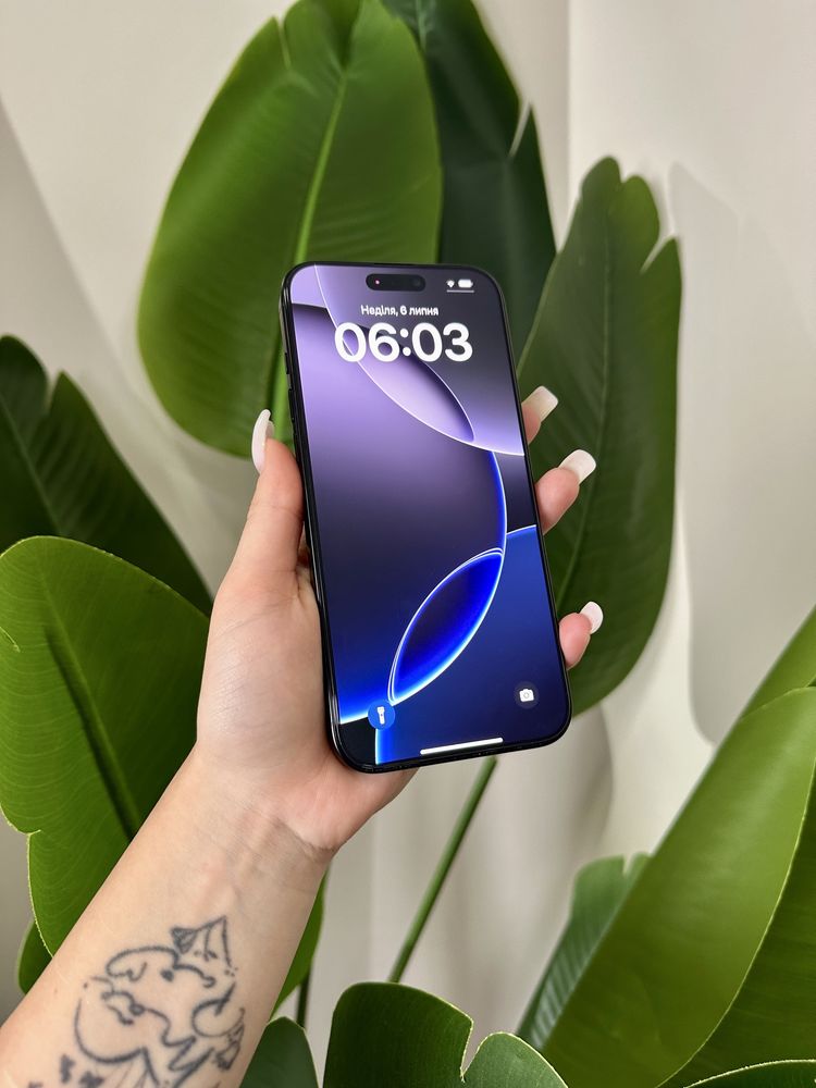 Iphone 16 Pro Max 1 Tb 100% Акб Black Titanium Розстрочка Обмін Магазн