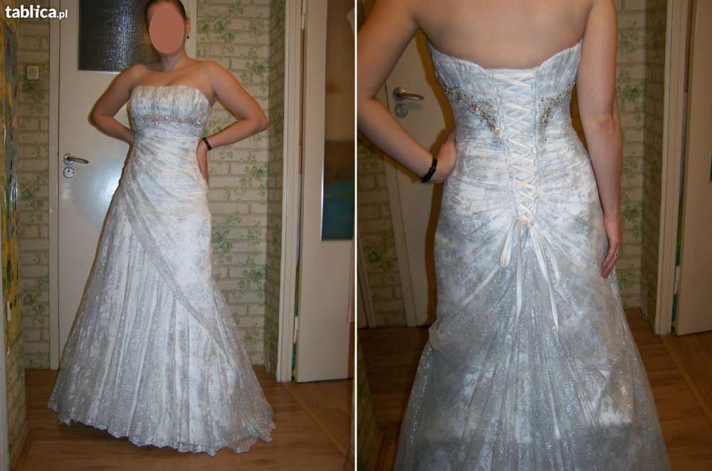 Koronkowa suknia ślubna SOPHIA TOLLI - Y1901 Felice - r 38 + gratis