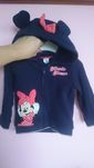 Bluza z ocieplanym kapturem Myszka Minnie, C&A, rozm. 80