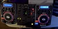 Konsola dj pioneer DJM400 + numark ndx400