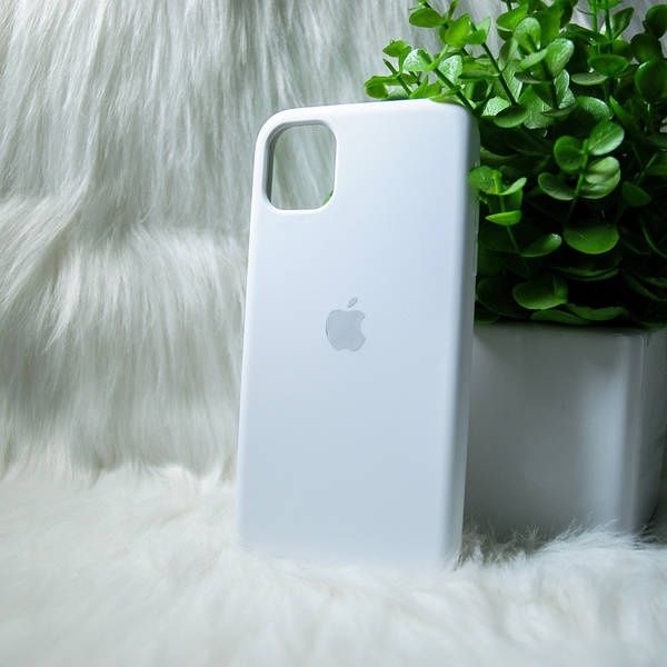 Чохол, Silicone case+скло на айфон/iphone 11,12,13,14,15 закритий низ