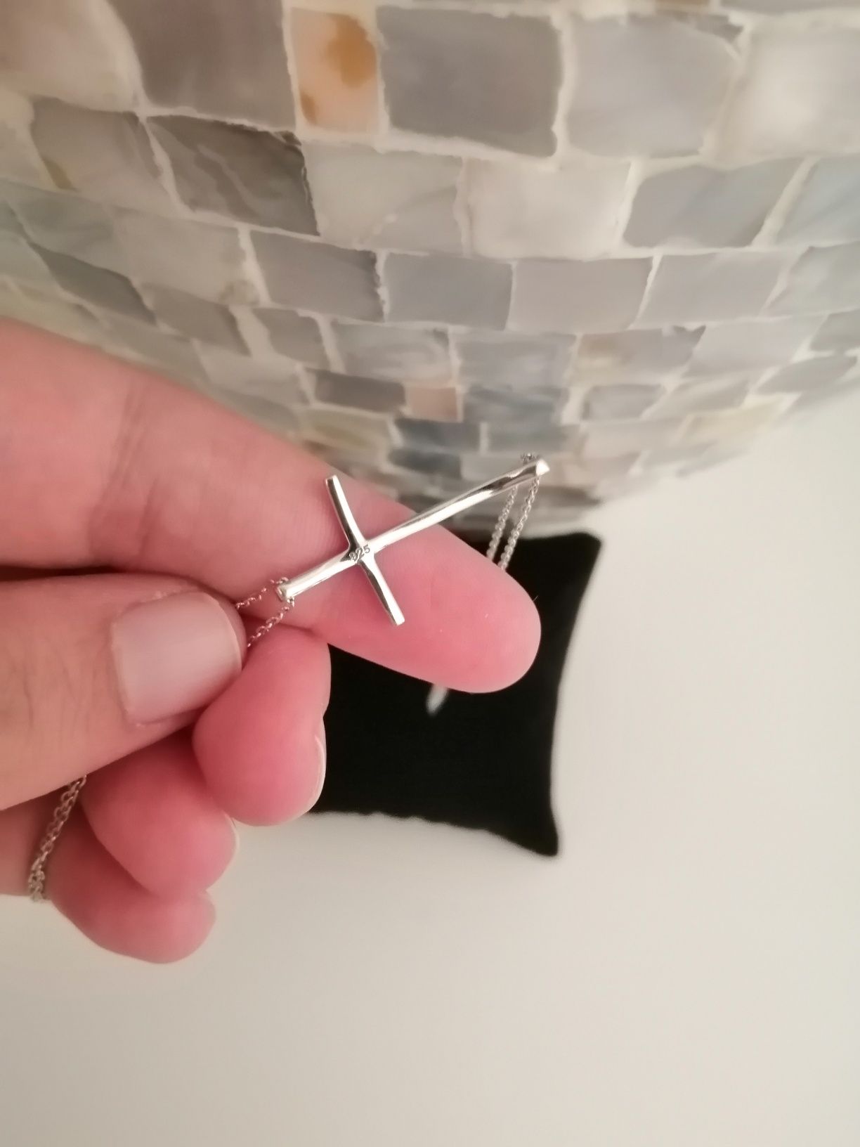 Pulseira de prata com zircónias