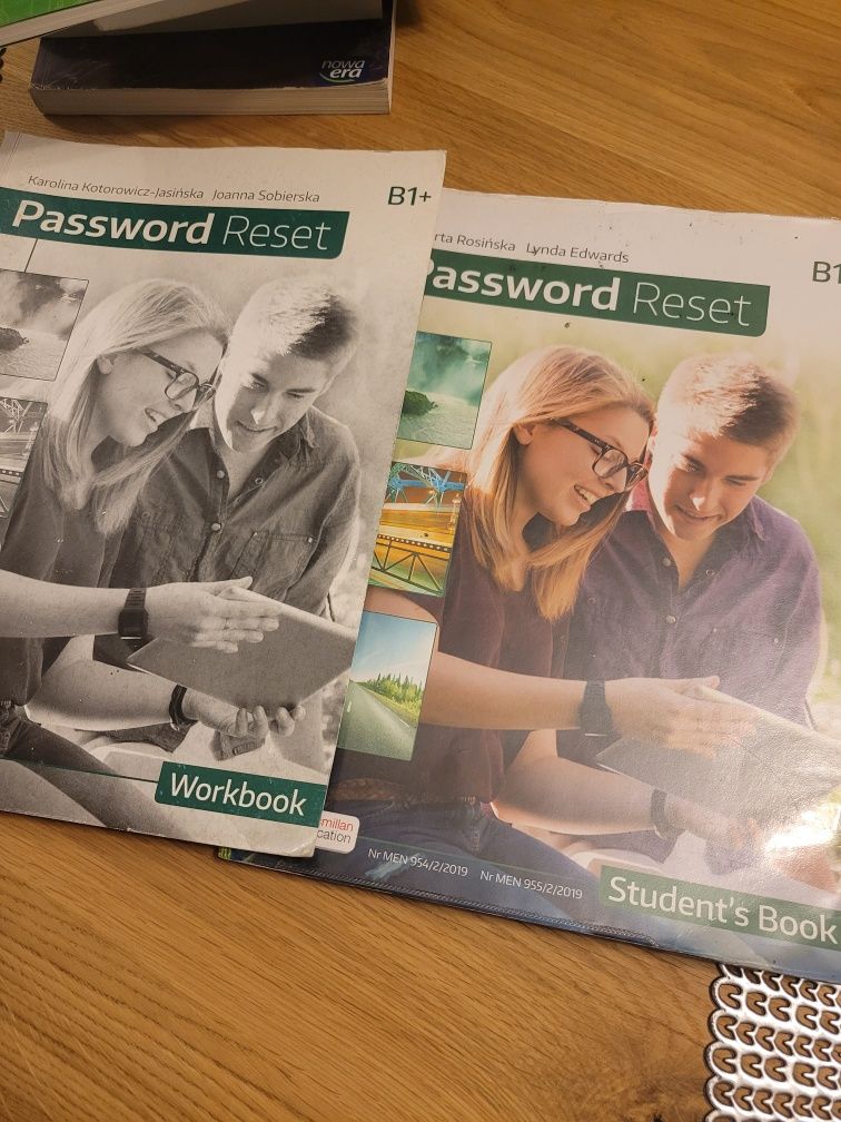Password Reset B1+ podręcznik I ćwiczenia