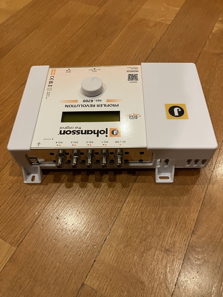 Amplificador de Sinal Digital TDT Johansson PROFILER Revolution 6700