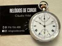 Relógio cronógrafo de bolso
