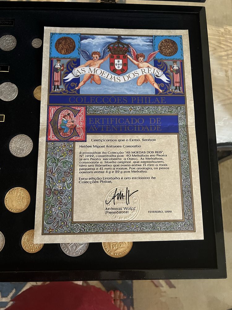 Estojo de mordas  com certificado