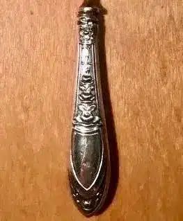 PRATA JAVALI II - 1830 a 1937 - garfo antigo - 18 cm/s