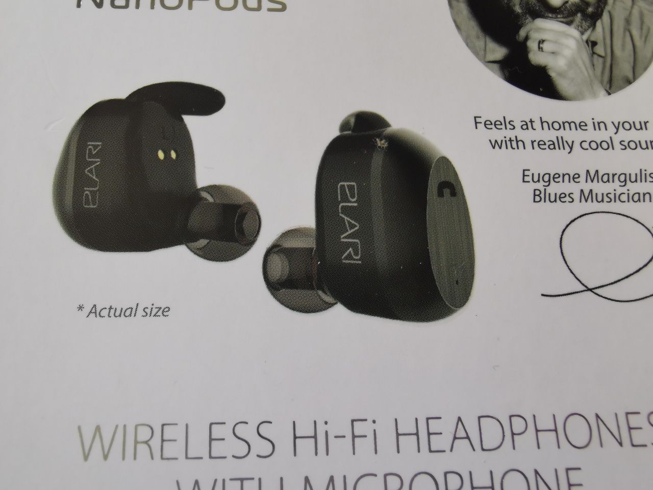 ELARI NanoPods Auriculares Wireless Bluetooth NOVOS