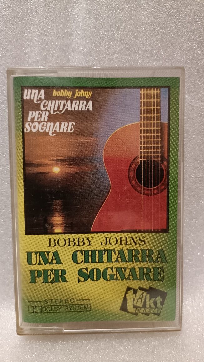 BOBBY JOHNS "una chitarra per sognare" na kasecie