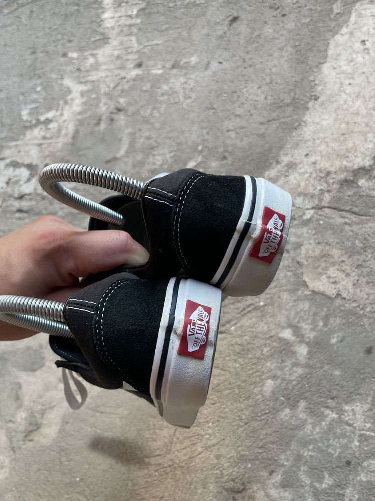 Vans Old Knu Skool низькі кеди чорні