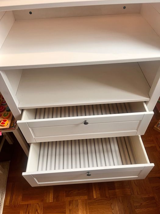 SUNDVIK
Komoda z przewijakiem, biały