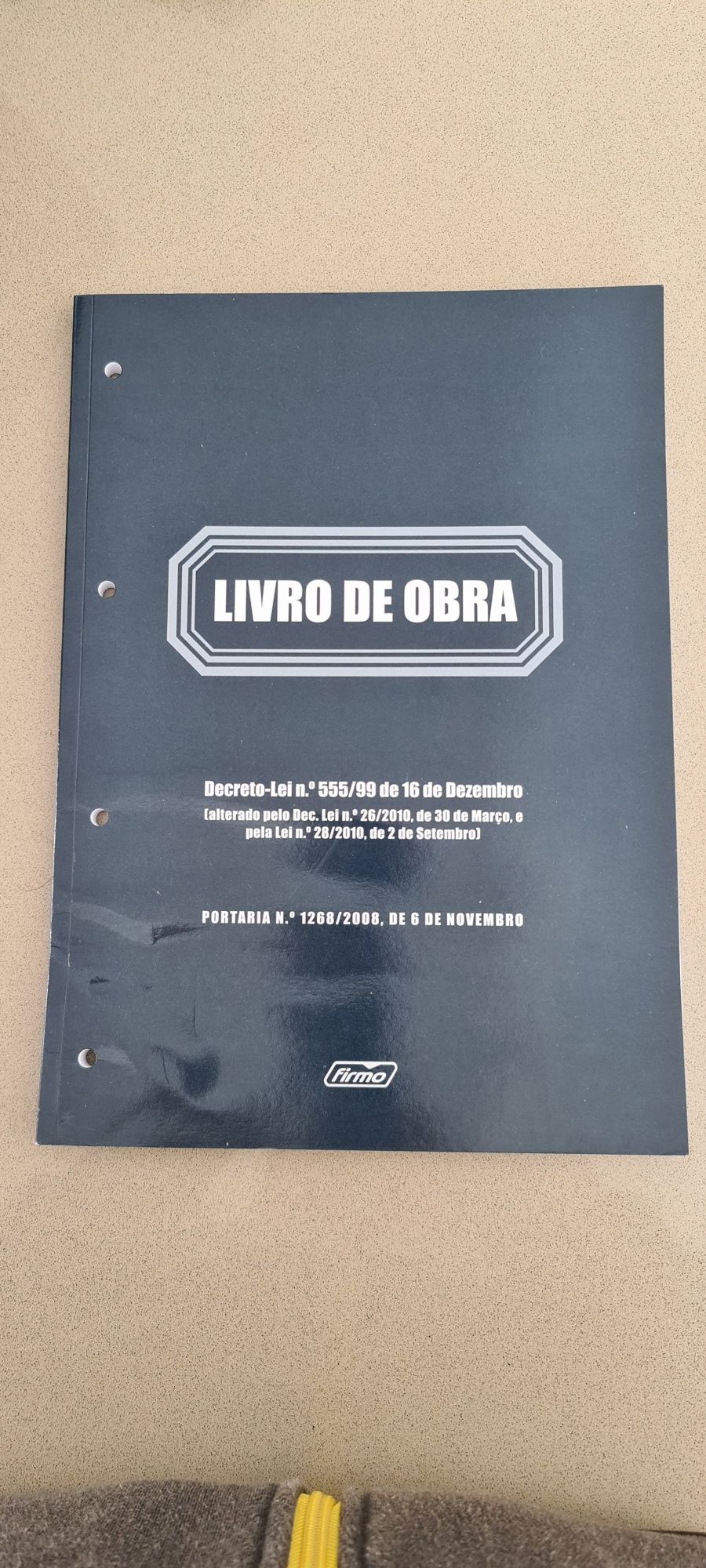 Livro de Obra - Construção Civil