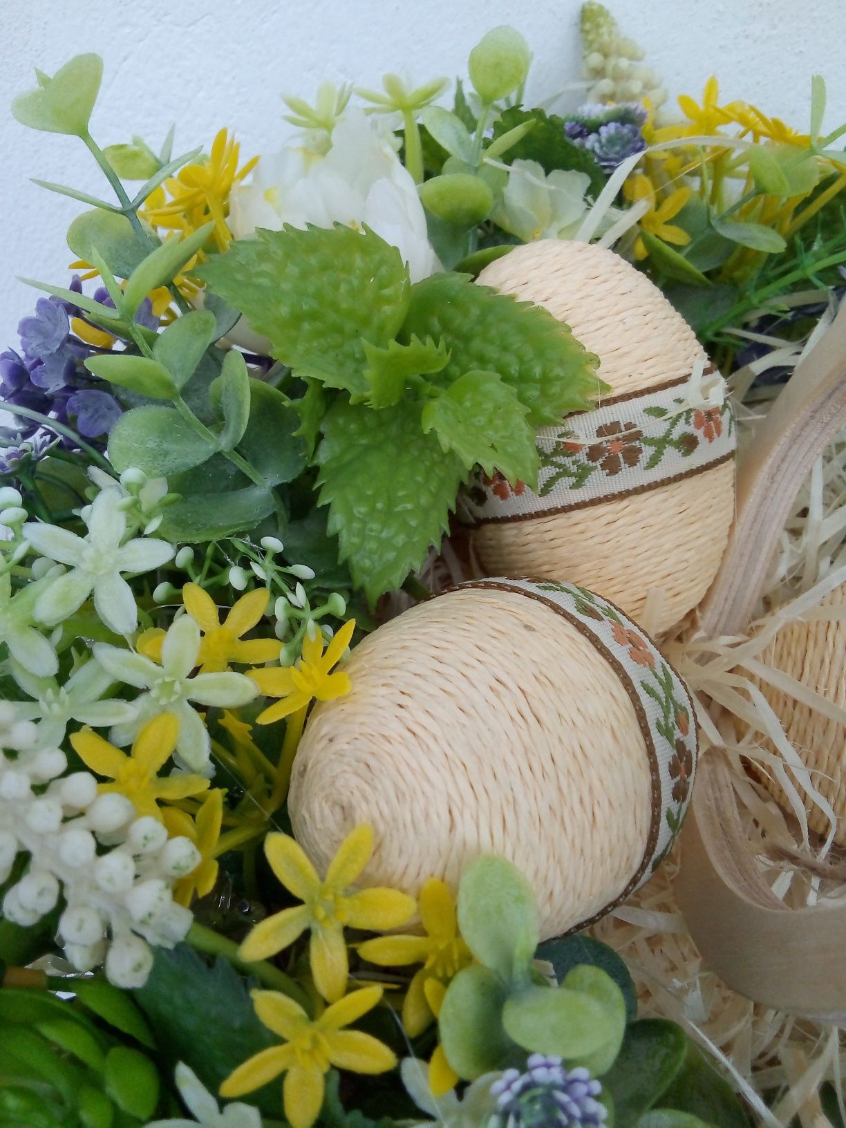 Весняна композиція Великдень Пасха декор hand made пасхальний декор