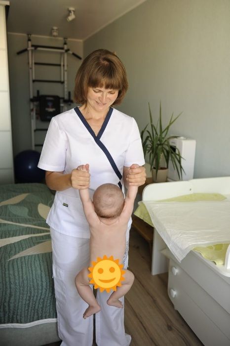 Дитячий масаж, ЛФК, виїзд в Бровари, Калинівку.