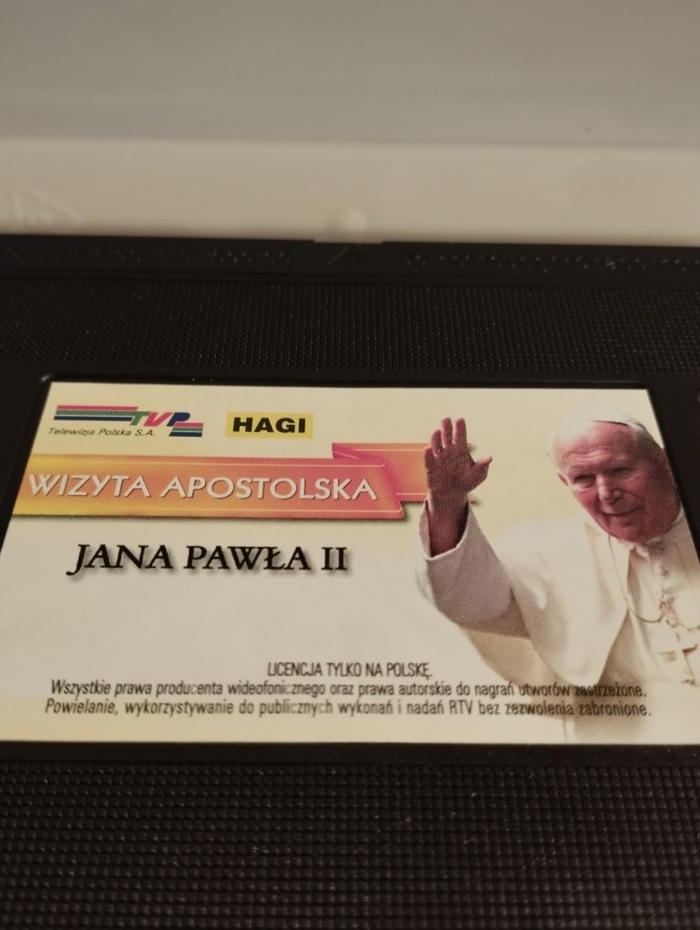 Kaseta VHS Jan Paweł II
