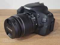 Aparat Canon EOS600D, body plus obiektyw,   przebieg 10.000