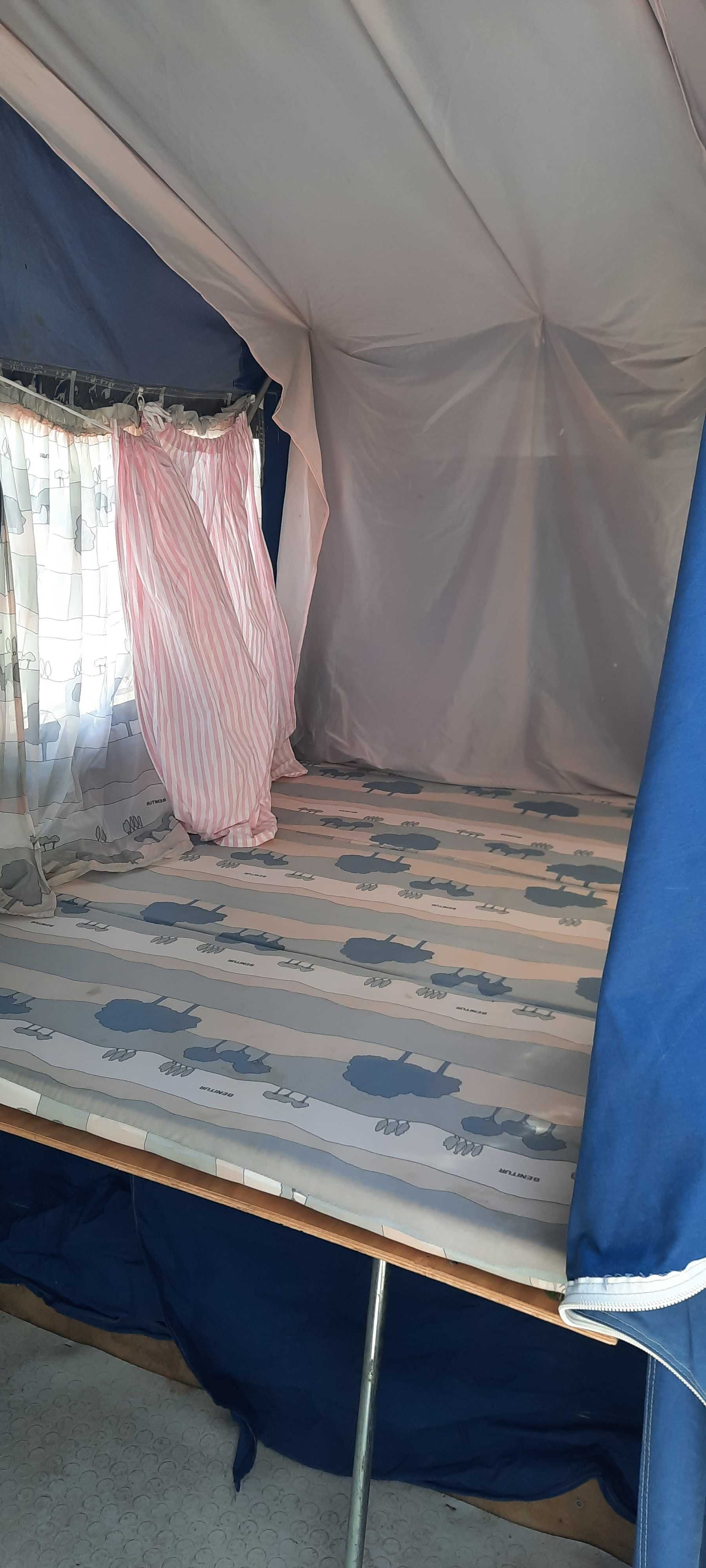 Atrelado tenda prático manuseamento