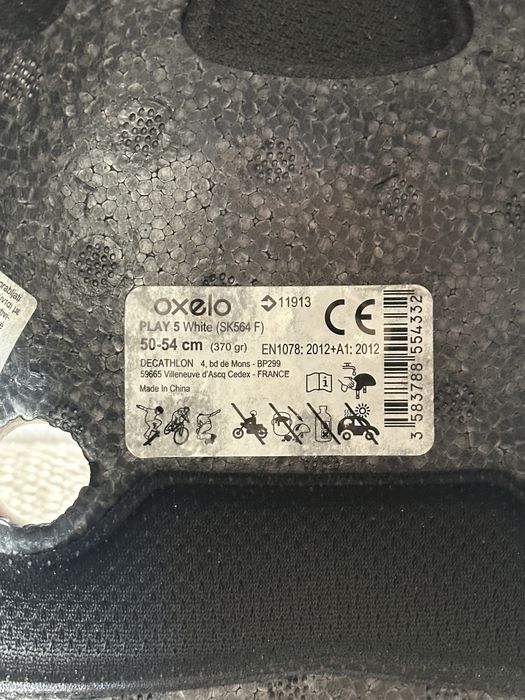 Kask na rolki, deskorolkę i hulajnogę OXELO Decathlon