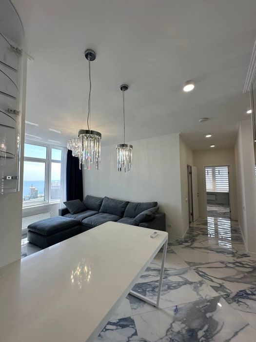 48 Жемчужина, Каманина, стильная квартира, дизайнерский ремонт, море!