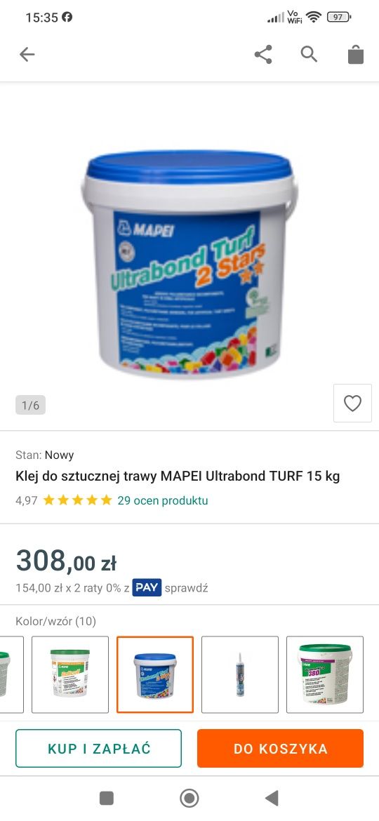 Klej do nawierzchni