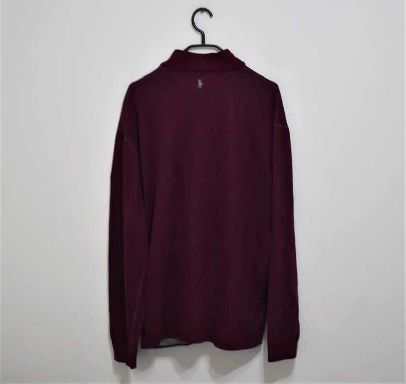 Polo Ralph Lauren burgundowa bluza najnowszy model jak nowa XL XXL