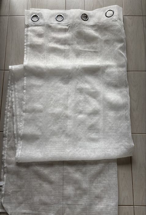 Тюль на люверсах