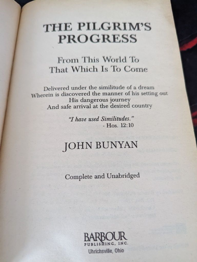 Книга англійською. John Bunyan. The Pilgrim's Progress.