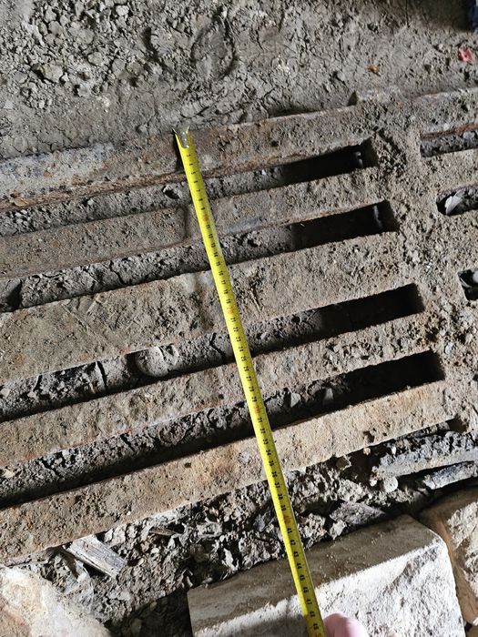 Решітка стальна для заїзду