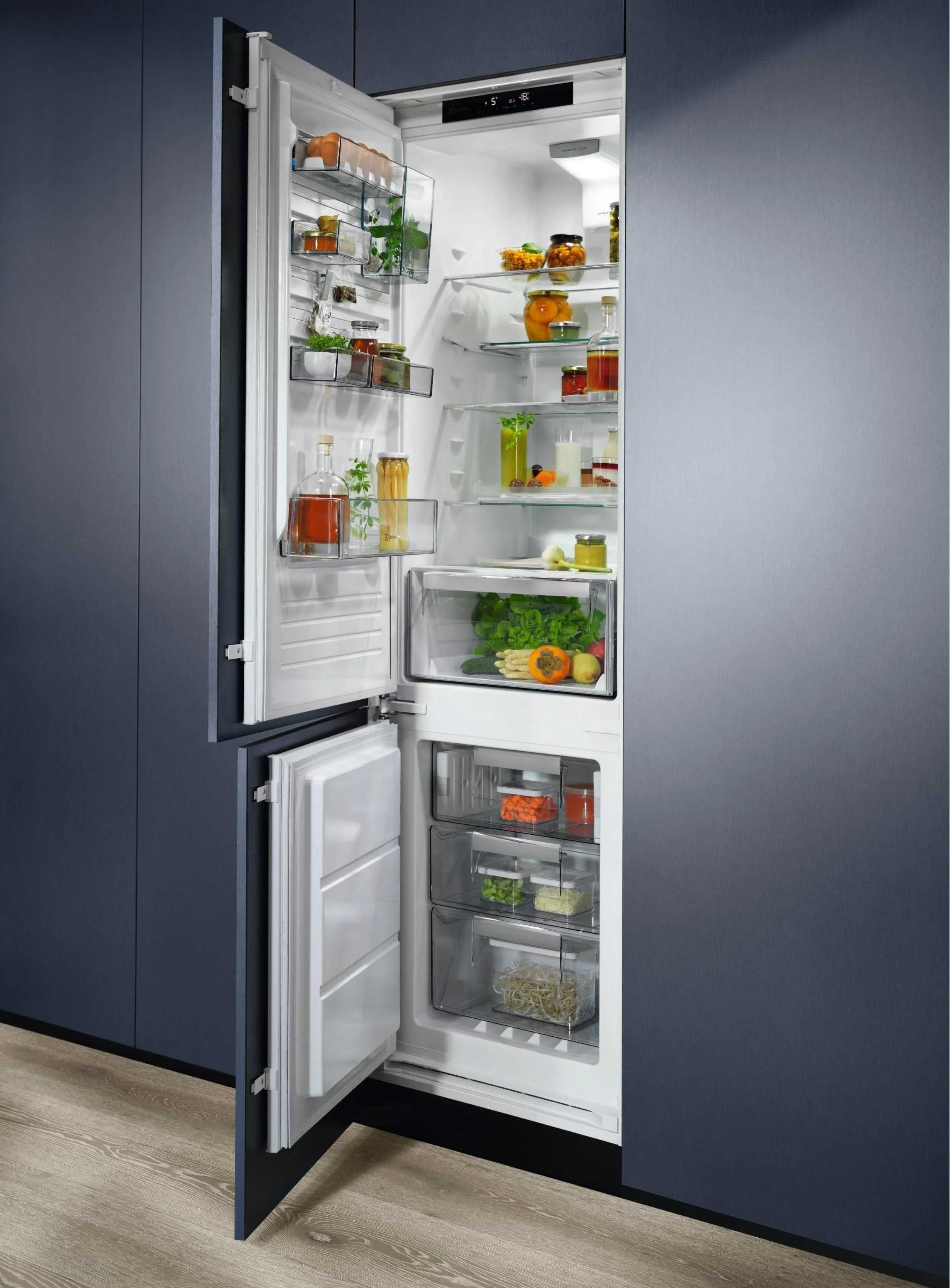 Lodówka Electrolux TwinTech No Frost 600 ENS6TE19S 188 cm