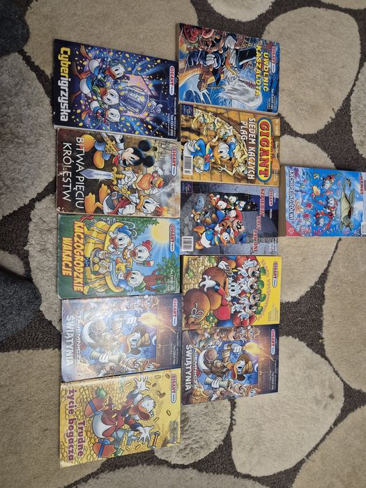 Komiks Gigant i gigant mamut