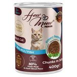Вологий корм HowMeow Adult Cat 400г