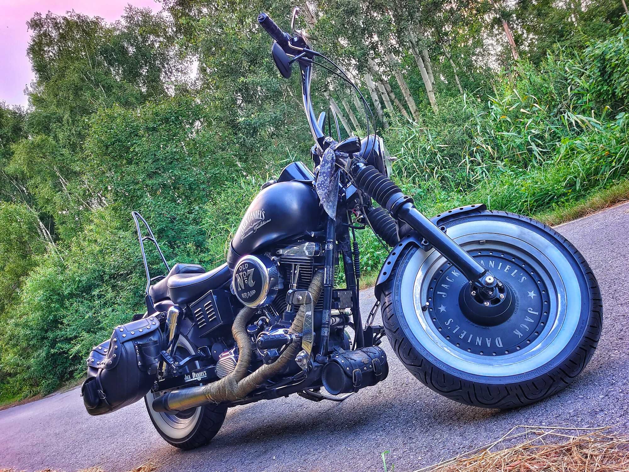 Harley Davidson  Evo FXDWG 1995r Jack Daniels Custom
