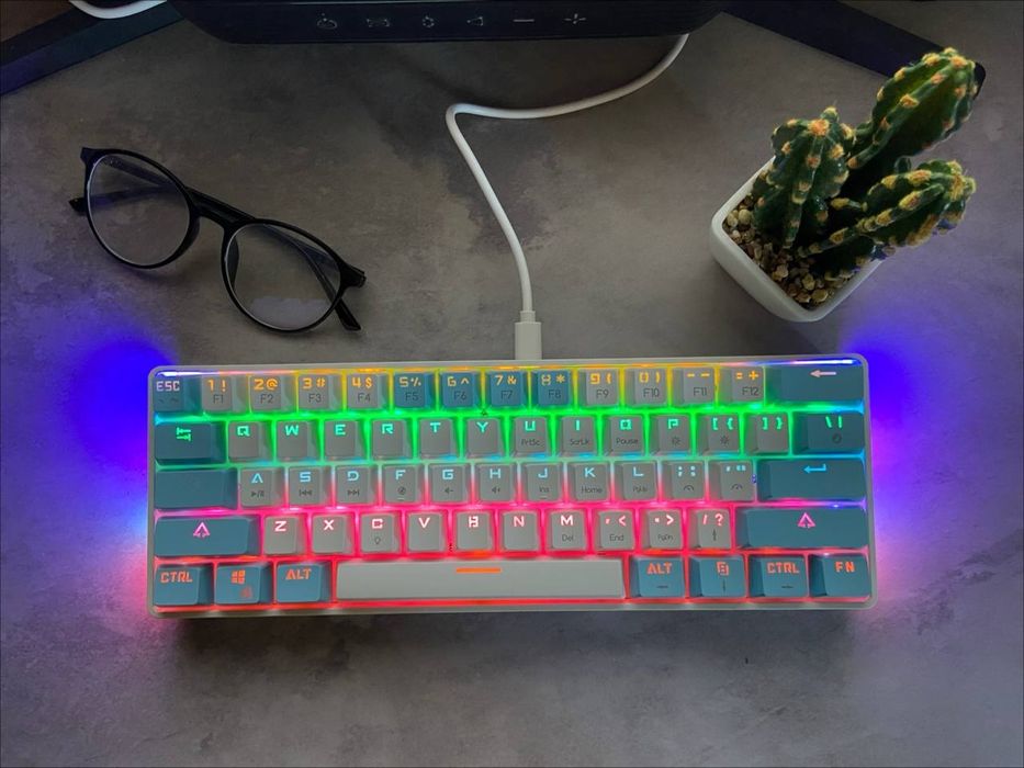 Клавіатура механічна MUCAI, червоні світчі, Hot-Swap