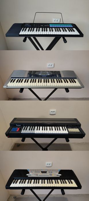 Синтезатори Yamaha PSR Casio Bontempi CAemon Technics Clifton Клавішні
