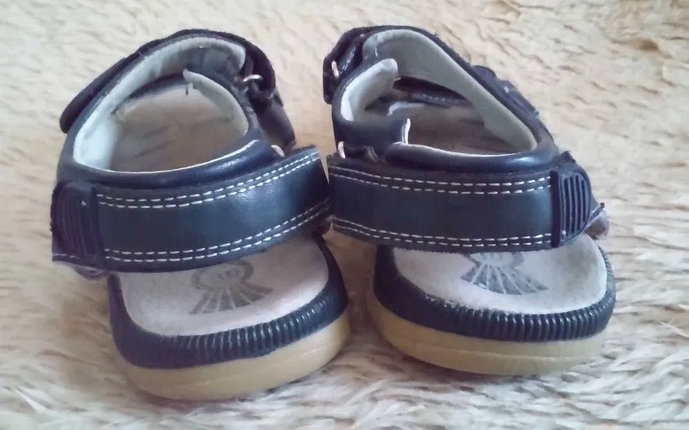Sandały skórzane chłopięce Clibee 30 wkładka ok.20 cm.