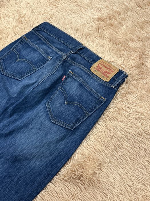 Синие джинсы levis 514 левис левайс w32 l32 оригинал