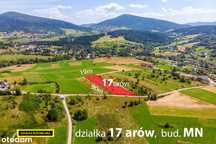 Piękna, z panoramicznym widokiem, nowy MPZP - działka bud. MN.