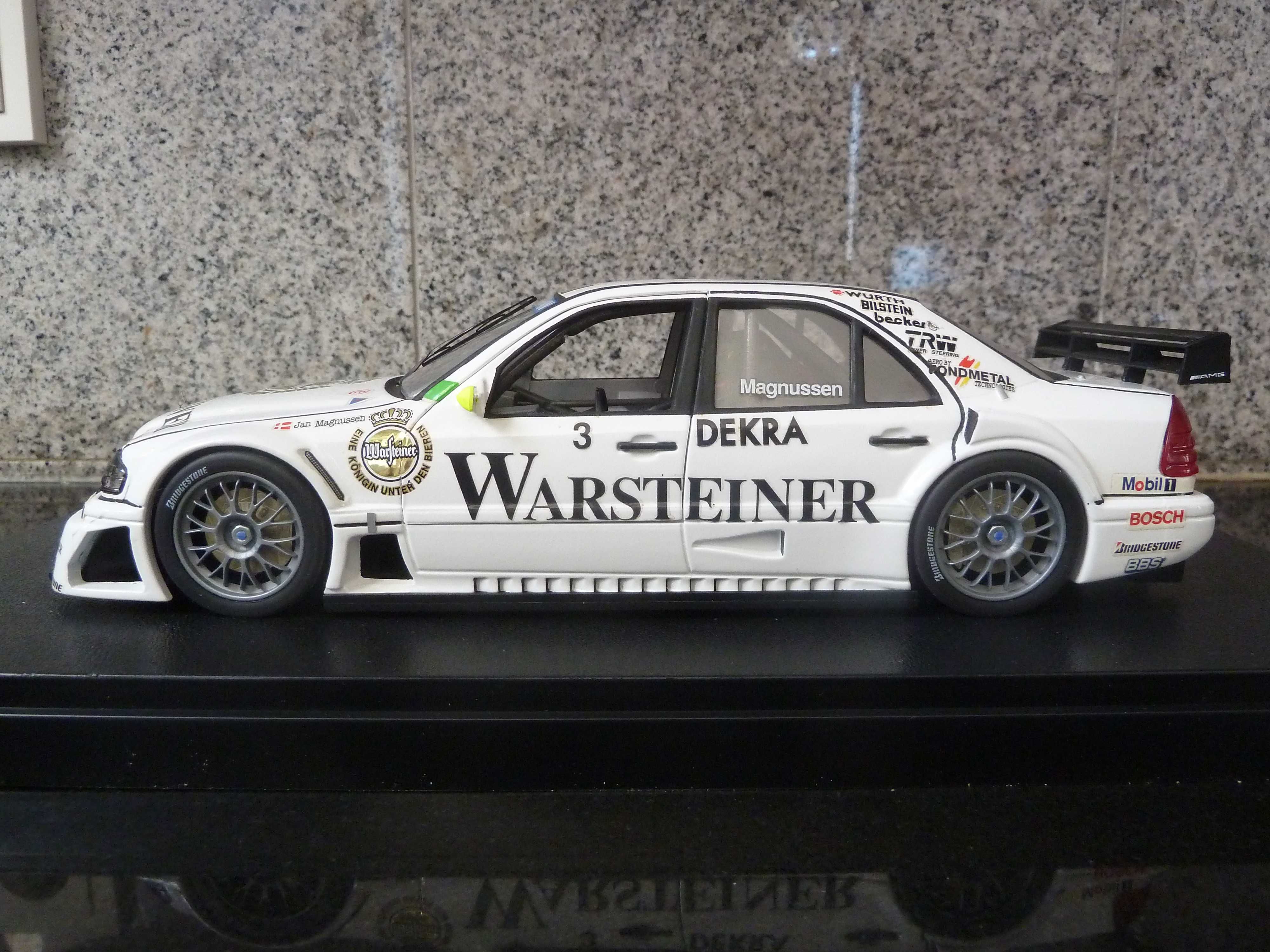 1:18 Exclusiv Cars, Mercedes C-Klasse AMG 1996, AutoArt Minichamps