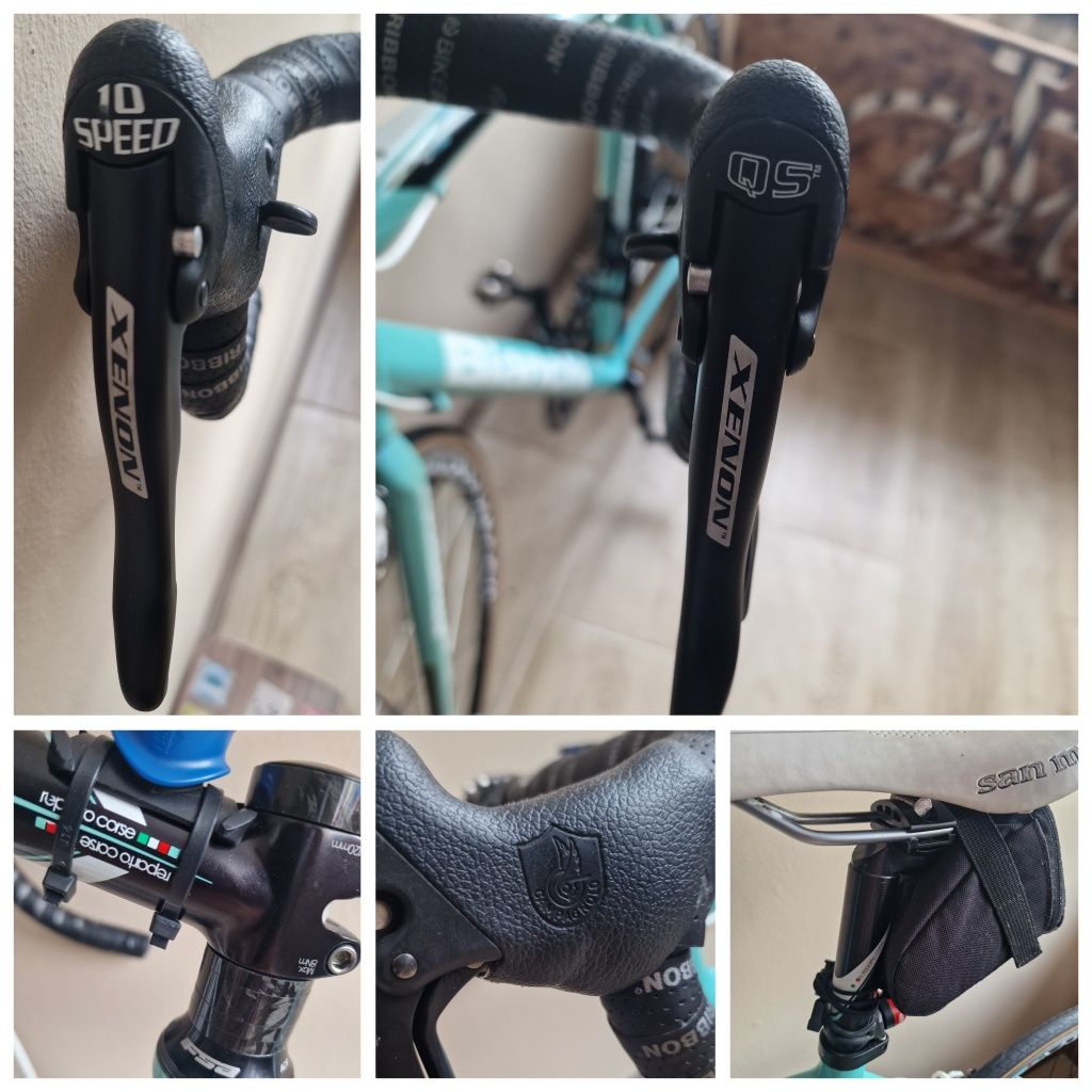 Bianchi Nirone7 celeste,alu+carbon zadbana.zamiana na rower enduro+dop