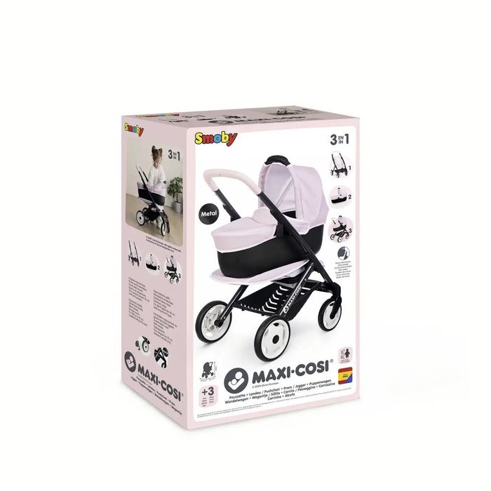 Коляска для ляльки Maxi-Cosi "3 в 1. Рожева перлина" (7600253121)