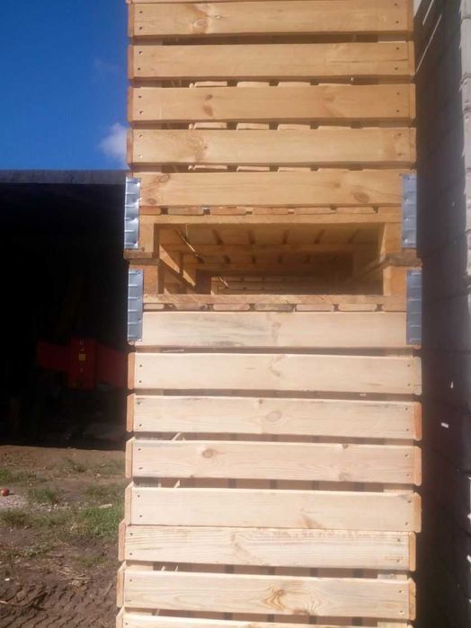 Skrzyniopalety drewniane