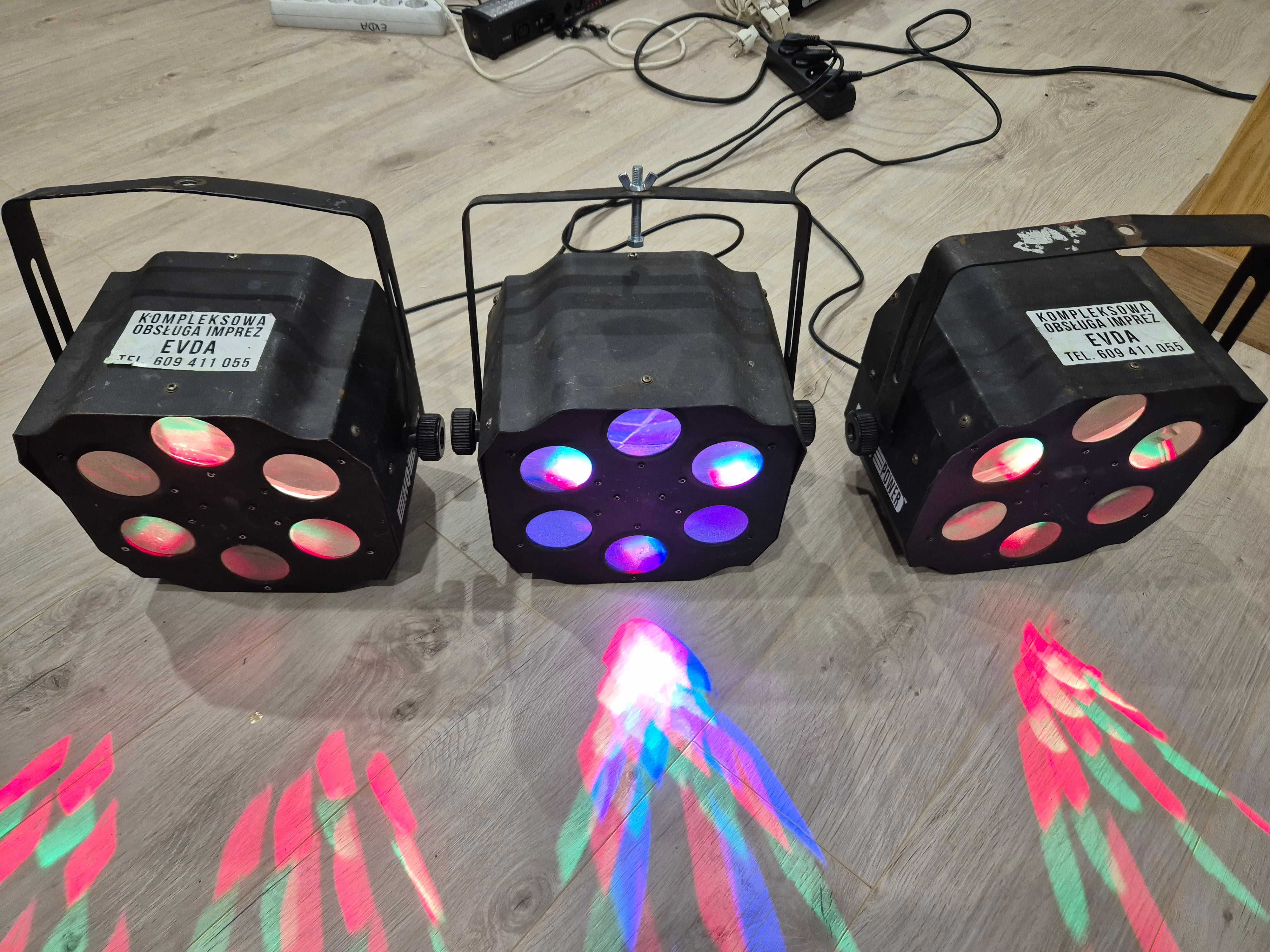 HQ POWER COMBO - oświetlenie DJ - światła DJ - zestaw
