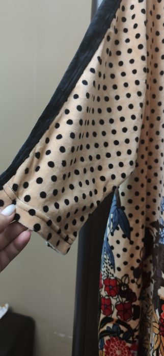 Жіночі халати з велюру Турція, Coccon, 4xl, наш 56-60